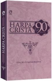 HARPA CRISTÃ MÉDIA 90 ANOS ESPECIAL LILÁS