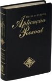 BÍBLIA DE ESTUDO APLICAÇÃO PESSOAL GRANDE LUXO PRETA