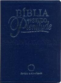 Biblia de Estudo Plenitude Versão RA Azul