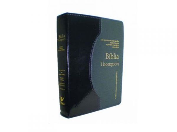 Biblia de Estudo Thompson Preta x Cinza