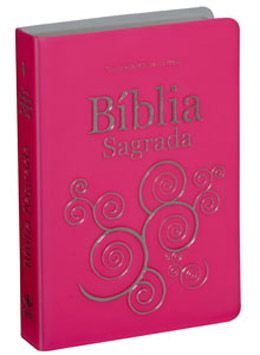 Bíblia Sagrada NTLH Capa Luminosa e Letra Maior Pink