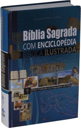 Bíblia com Enciclopédia Capa Dura Ilustrada NTLH